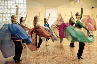 Bellydance Classes with Sahina, Photo by Huong Phan 2012